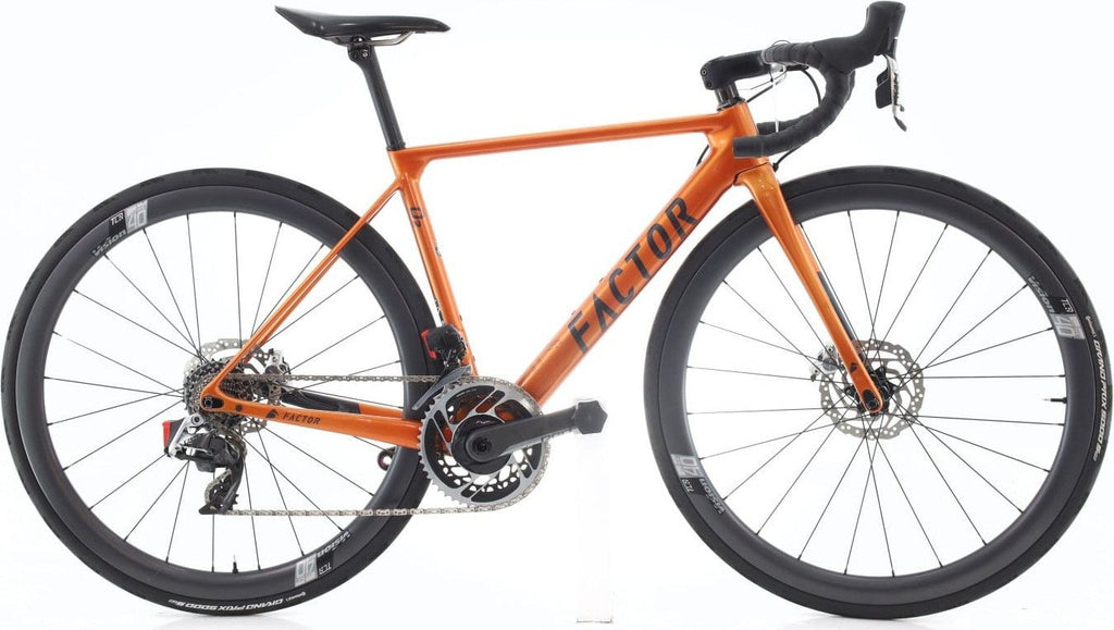 Produit reconditionné · Factor O2 AXS 12V · Orange / Vélo de route | Très bon état