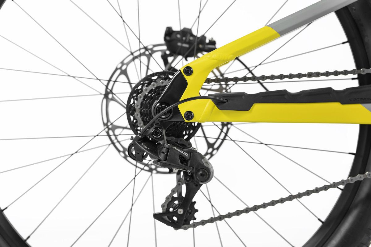VTT Tout-Suspendu Mondraker Summum R Mullet Sram 7V 29/27.5'' Noir/Gris/Jaune 2026