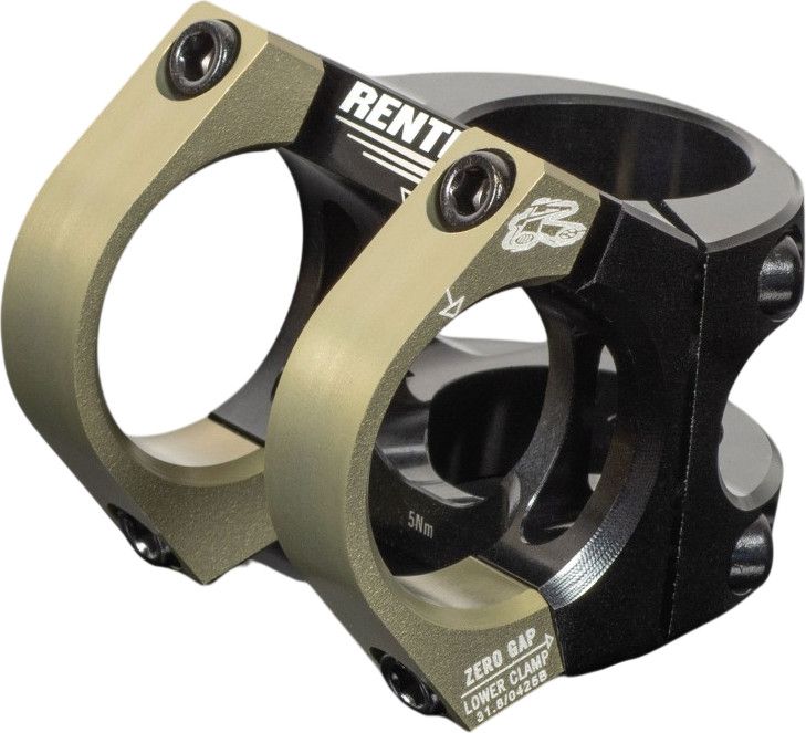 Potence Renthal Apex V2 31.8 mm Noir/Or