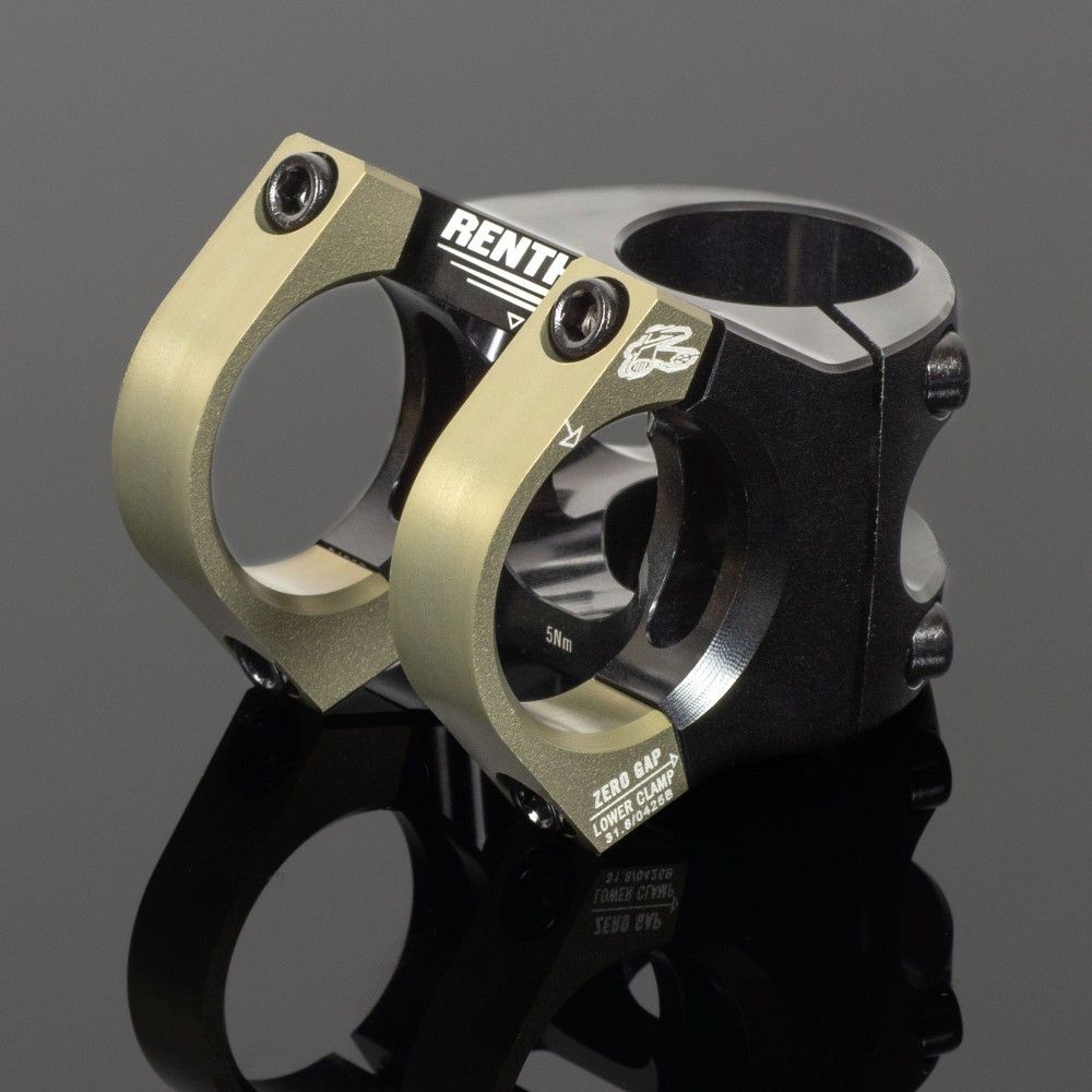 Potence Renthal Apex V2 31.8 mm Noir/Or