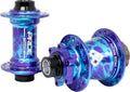 Moyeux Pride Matrix Splash 28h Bleu Violet 10/15mm