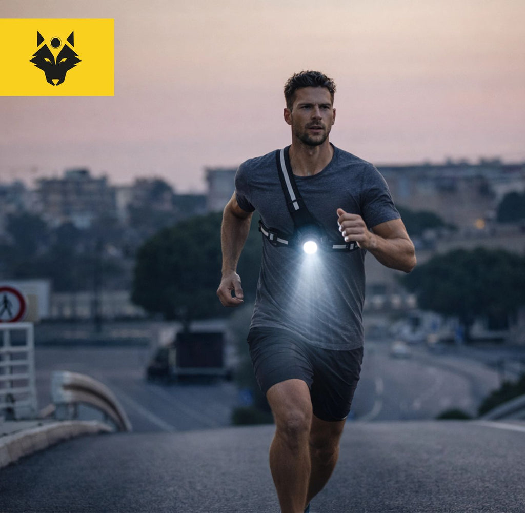 Eclairage torse et dos RUN-700 - Gilet de sécurité rechargeable