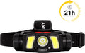 Lampe frontale 2 en 1  vélo HYBRIDE600 - Rechargeable / 300 lumens