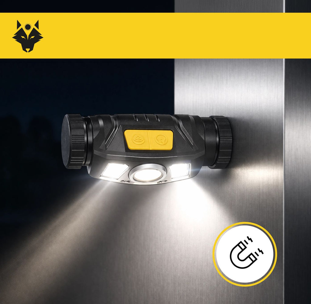 Lampe frontale 2 en 1  vélo HYBRIDE600 - Rechargeable / 300 lumens
