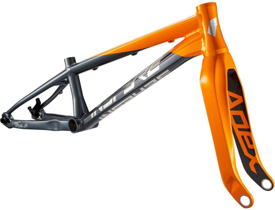 BMX Custom Inspyre Concorde V3 Pro XL Orange/Gris