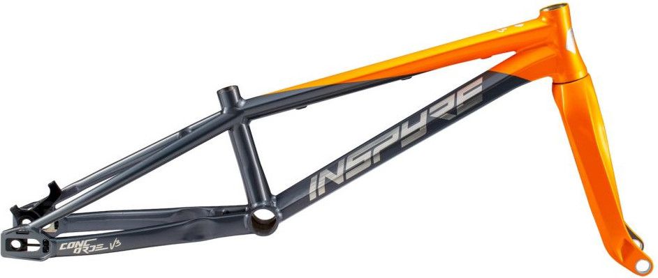 BMX Custom Inspyre Concorde V3 Pro XL Orange/Gris