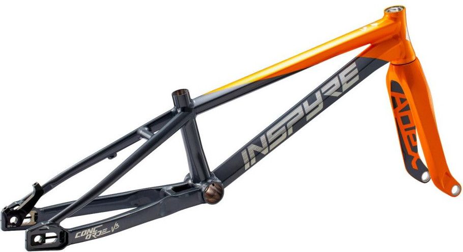 BMX Custom Inspyre Concorde V3 Pro XL Orange/Gris