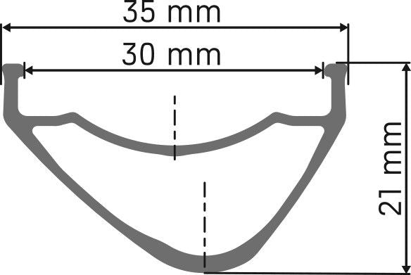 Roue Arrière DT Swiss XM 1700 Spline 30 29'' | Boost 12x148 mm | Center Lock