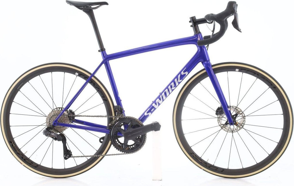 Produit reconditionné · Specialized Aethos S-Works Di2 12V · Bleu / Vélo de route | Très bon état