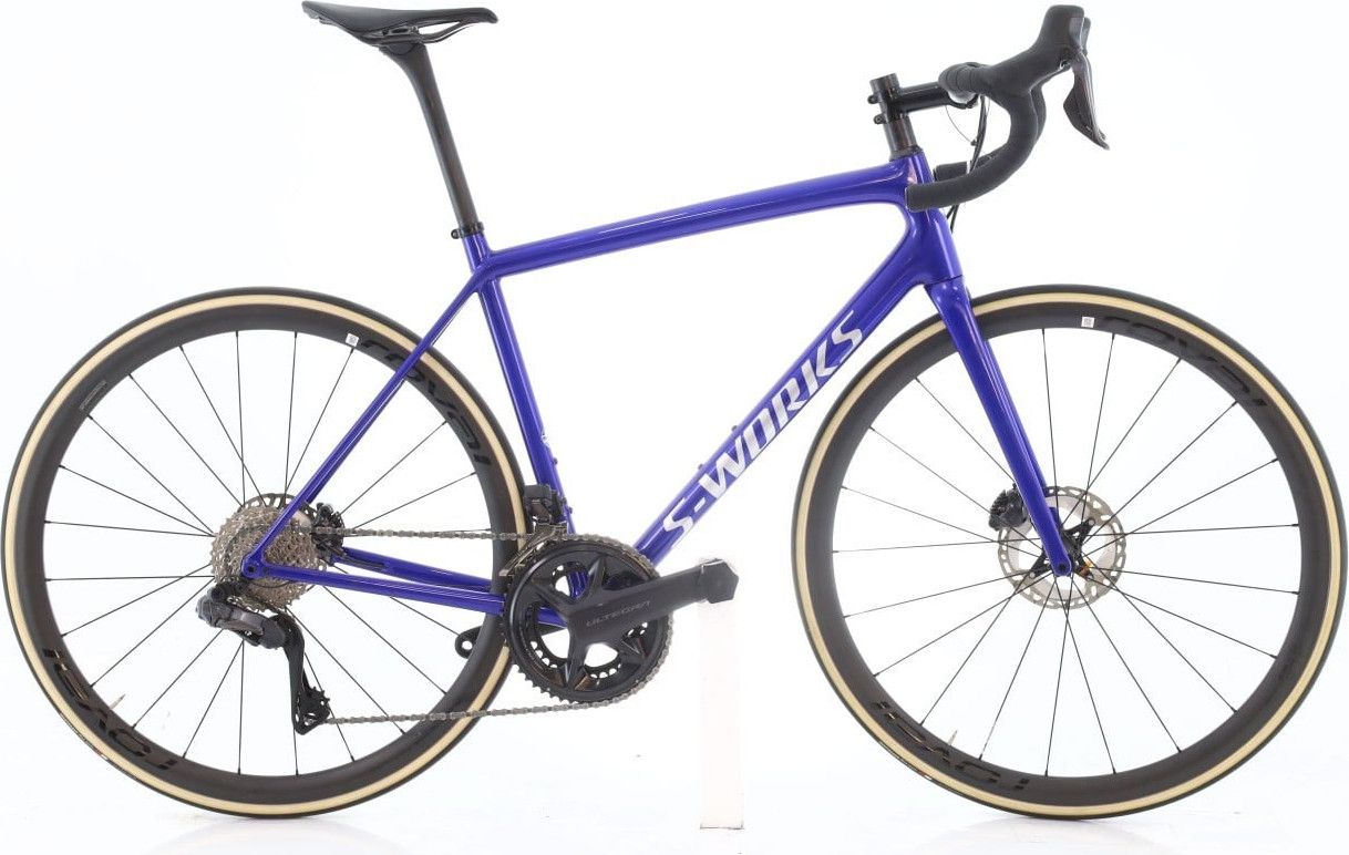 Produit reconditionné · Specialized Aethos S-Works Di2 12V · Bleu / Vélo de route | Très bon état
