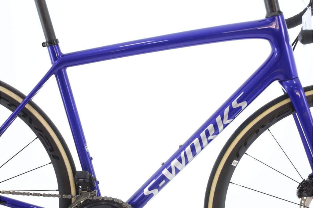Produit reconditionné · Specialized Aethos S-Works Di2 12V · Bleu / Vélo de route | Très bon état