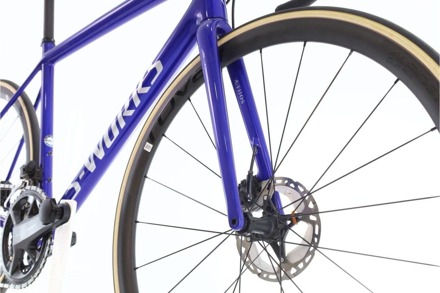 Produit reconditionné · Specialized Aethos S-Works Di2 12V · Bleu / Vélo de route | Très bon état