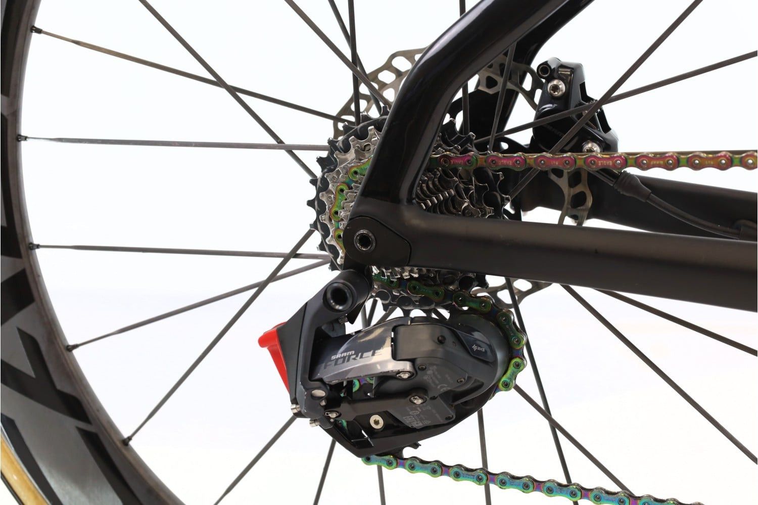 Produit reconditionné · Argon 18 E-117 TRI AXS 12V · Noir / Vélo de route | Très bon état