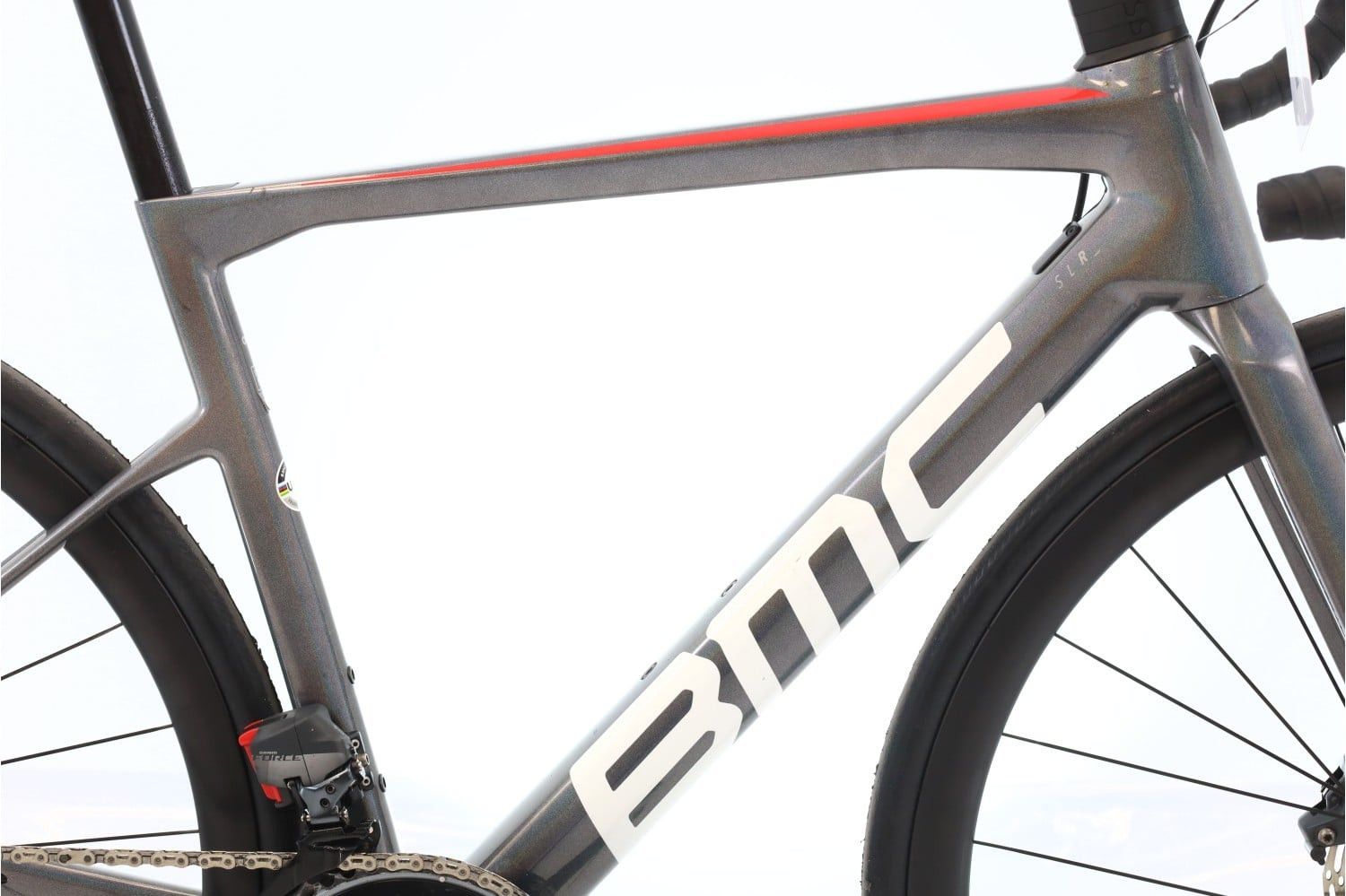 Produit reconditionné · BMC SLR One AXS 12V · Gris / Vélo de route | Très bon état