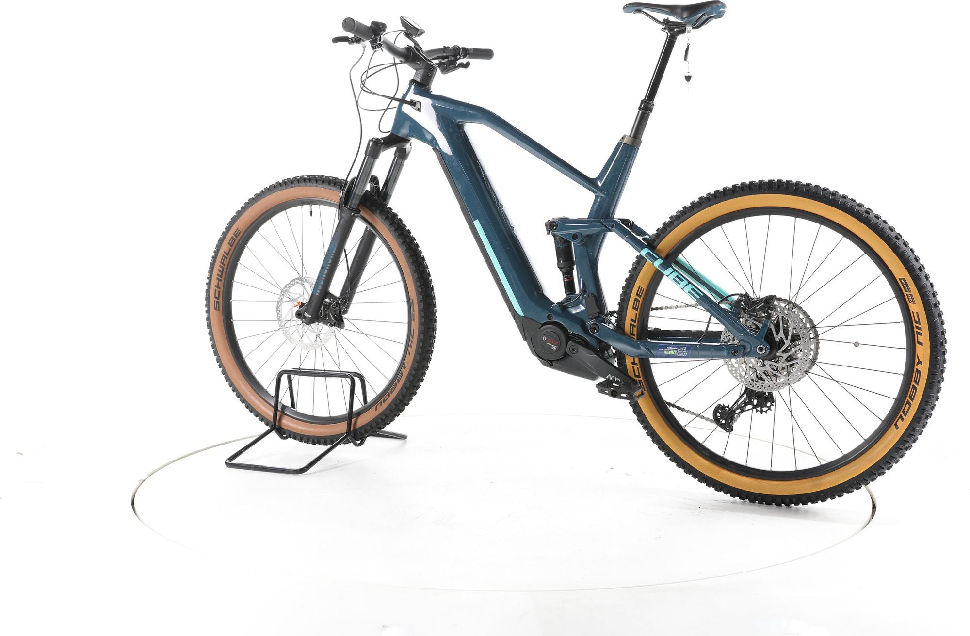 Produit reconditionné - Cube Stereo Hybrid 140 HPC Race Fully E-Bike Carbon - Bon Etat