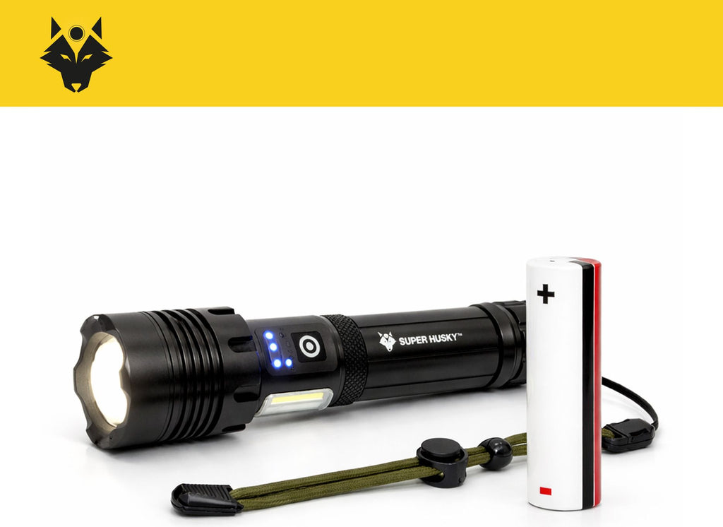 Lampe torche EXTRA200 - 2000 lumens - Batteries françaises / Rechargeable