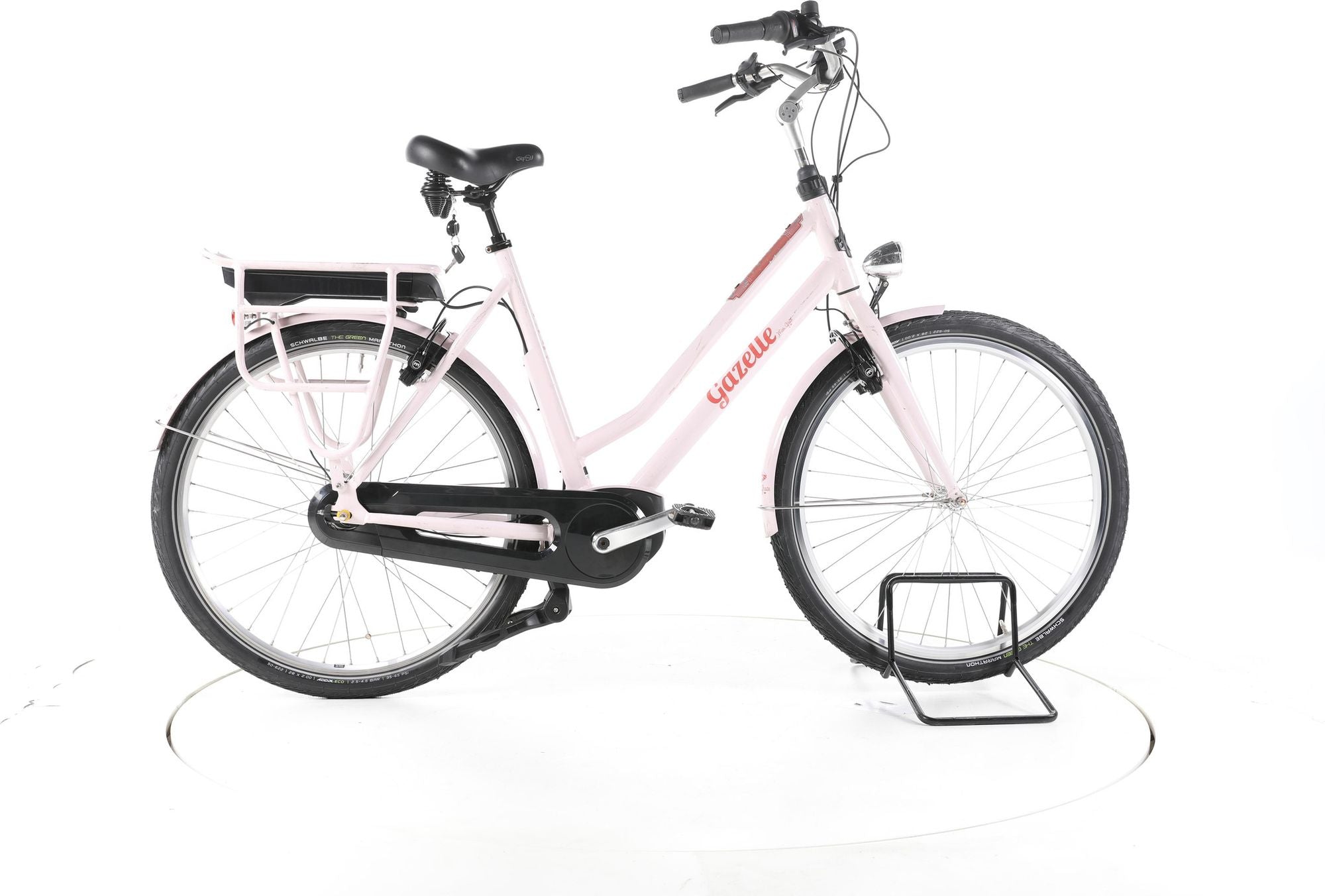 Produit reconditionné - Gazelle Miss Grace C7+ HMB City E-Bike Entrée basse - Très Bon Etat