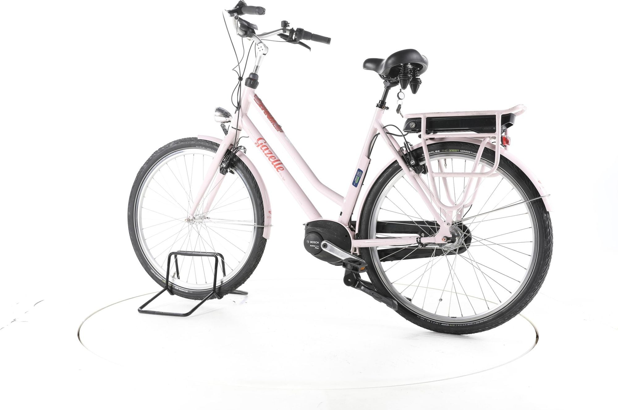 Produit reconditionné - Gazelle Miss Grace C7+ HMB City E-Bike Entrée basse - Très Bon Etat