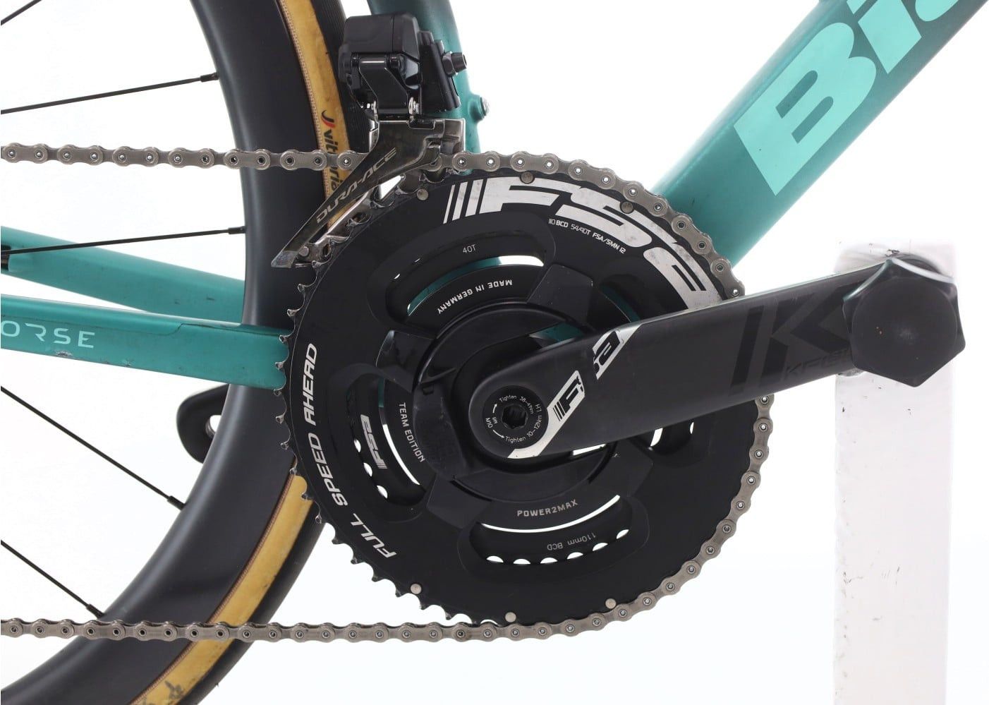 Produit reconditionné · Bianchi Specialissima Di2 12V · Noir / Vélo de route | Très bon état