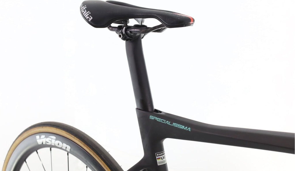 Produit reconditionné · Bianchi Specialissima Di2 12V · Noir / Vélo de route | Très bon état
