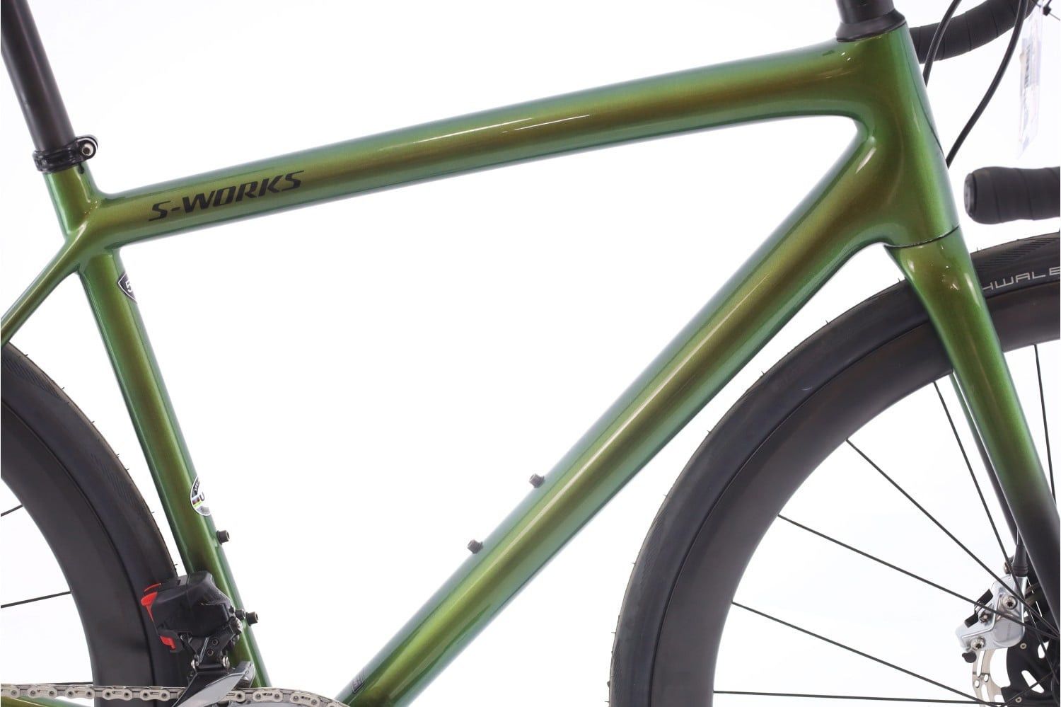Produit reconditionné · Specialized Aethos S-Works AXS 12V · Vert / Vélo de route | Très bon état