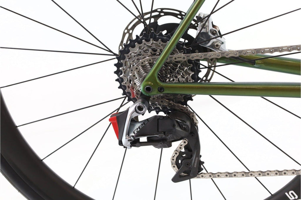 Produit reconditionné · Specialized Aethos S-Works AXS 12V · Vert / Vélo de route | Très bon état