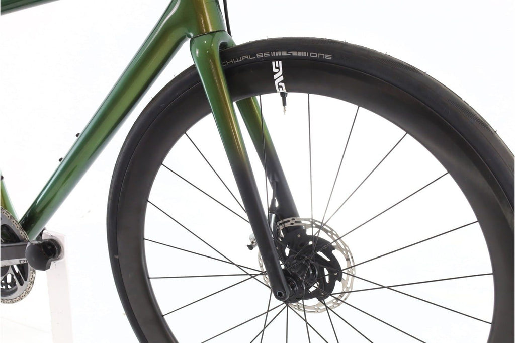 Produit reconditionné · Specialized Aethos S-Works AXS 12V · Vert / Vélo de route | Très bon état