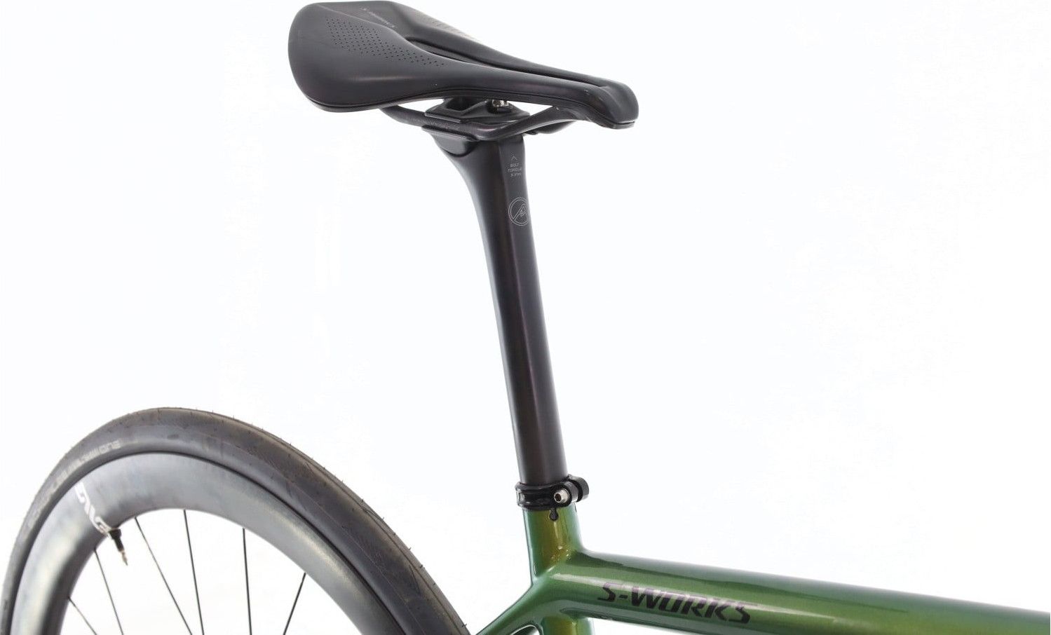Produit reconditionné · Specialized Aethos S-Works AXS 12V · Vert / Vélo de route | Très bon état