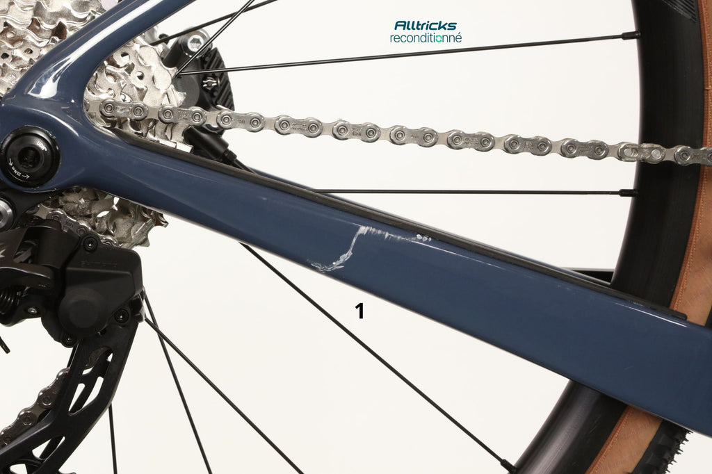 Vélo de Gravel Cervélo Aspero Shimano GRX610 12V 700 mm Bleu 2024 54cm / 168-176 cm - Produit Reconditionné
