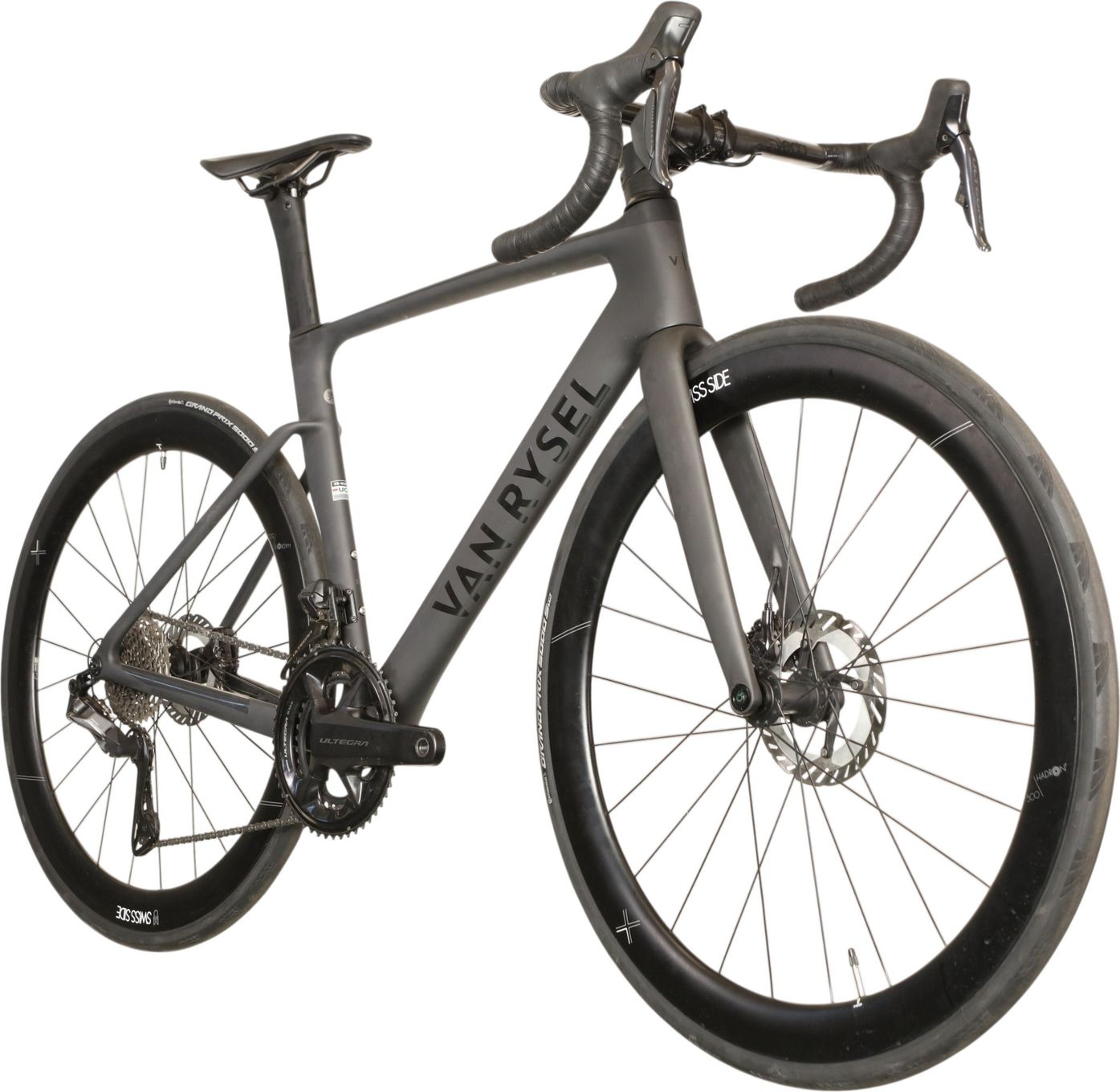 Vélo de Route Van Rysel RCR Pro Shimano Ultegra Di2 12V 700 mm Noir T.S /166-173 cm - Produit Reconditionnéé