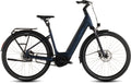 Vélo de Ville Électrique Cube Supreme Hybrid Deluxe One 600 Easy Entry Shimano Nexus 5V Courroie 600 Wh 700 mm Bleu Indigo 2026
