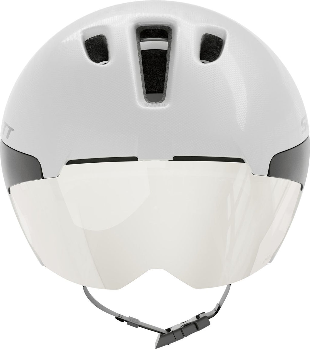 Casque Contre-la-Montre Scott Split Mips Blanc