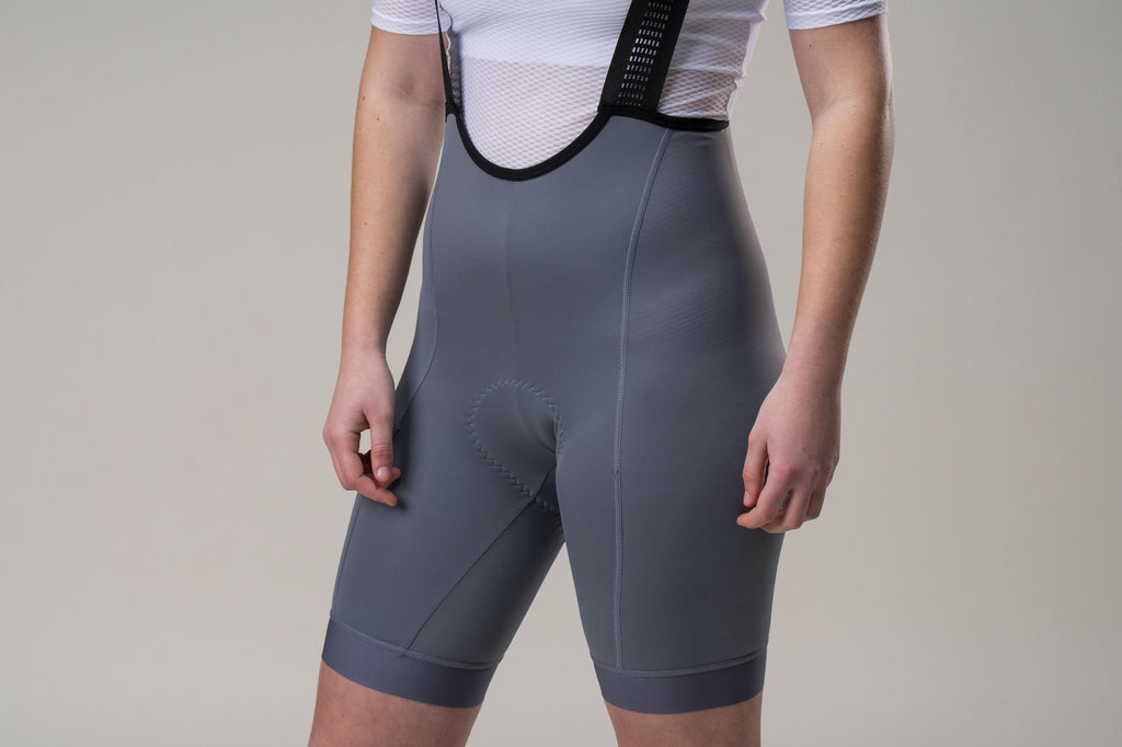 Cuissard Court Femme LeBram Training Gris Ardoise T.2XS - Produit Reconditionné