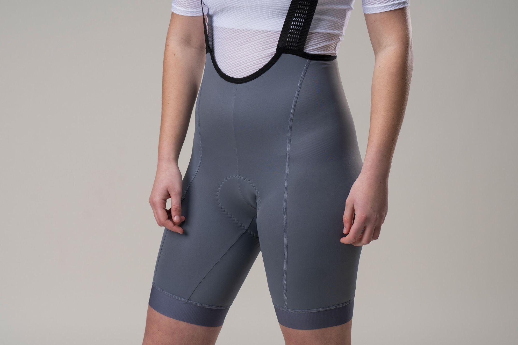 Cuissard Court Femme LeBram Training Gris Ardoise T.2XS - Produit Reconditionné