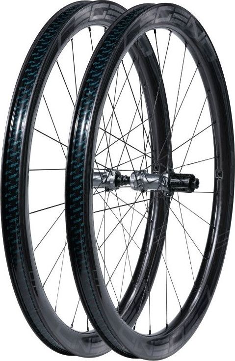 Paire de Roues Carbone 45P PRO 5 Route Disc Moyeux SSR / 700mm / 12x100-12x142mm / centerlock