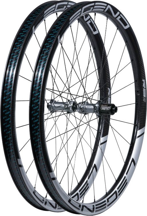 Paire de Roues Carbone 35P RS5 Route Disc R27 / 700mm / 12x100-12x142mm / centerlock / Shimano