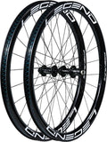 Paire de Roues Carbone 40P Premium 5 Route Allroad Disc 700mm / 12x100-12x142mm / Shimano-Sram /centerlock