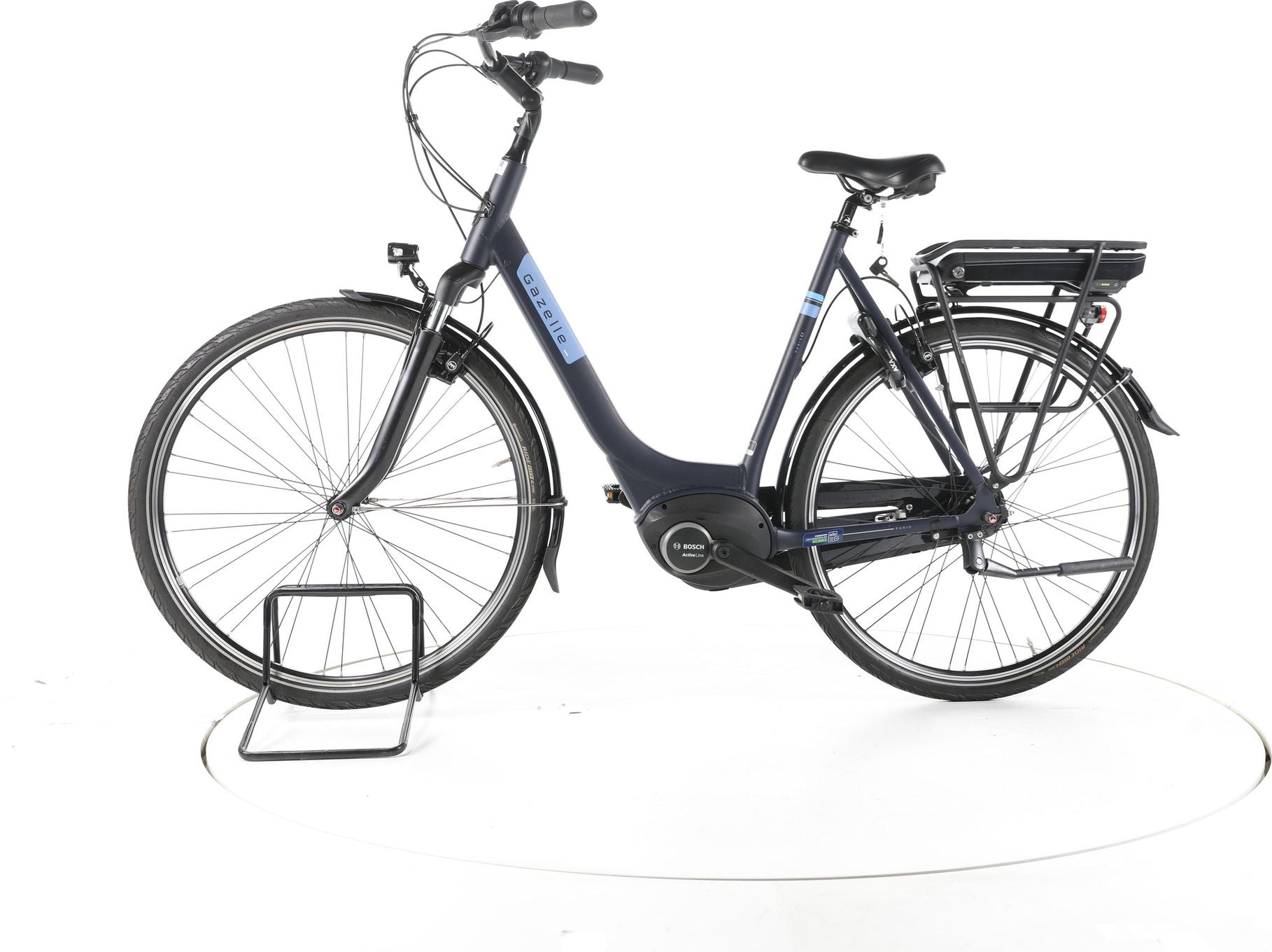 Produit reconditionné - Gazelle Paris C7 HMB City E-Bike Entrée basse - Très Bon Etat
