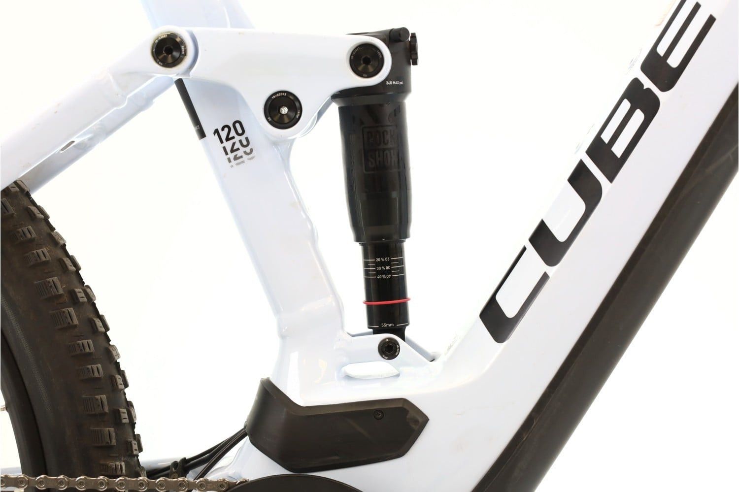 Produit reconditionné · Cube Stereo Hybrid 120 Pro / Vélo VTT électrique | Très bon état