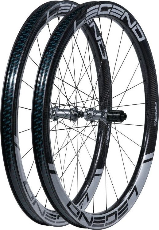 Paire de Roues Carbone 45P RS5 Route Disc R27 / 700mm / 12x100-12x142mm / centerlock /