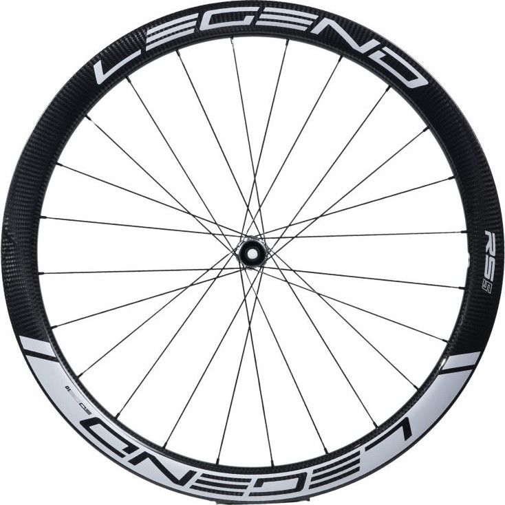 Paire de Roues Carbone 45P RS5 Route Disc R27 / 700mm / 12x100-12x142mm / centerlock /