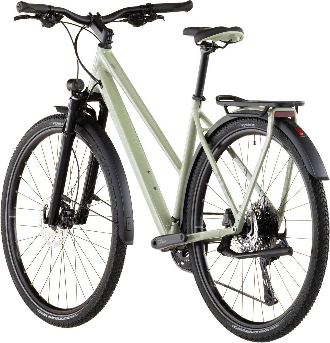 VTC Cube Kathmandu EXC Trapeze Shimano Cues 11V 700 mm Vert Pea 2026