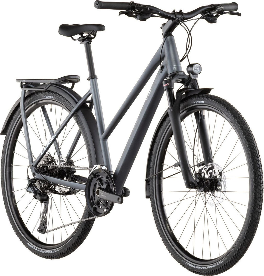 VTC Cube Kathmandu EXC Trapeze Shimano Cues 11V 700 mm Gris Metallic 2026