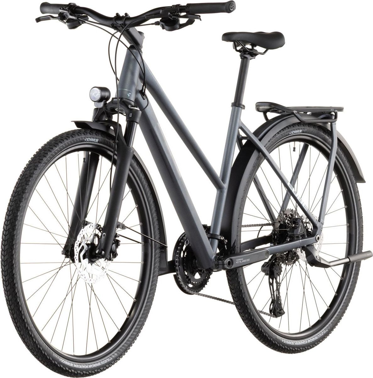 VTC Cube Kathmandu EXC Trapeze Shimano Cues 11V 700 mm Gris Metallic 2026