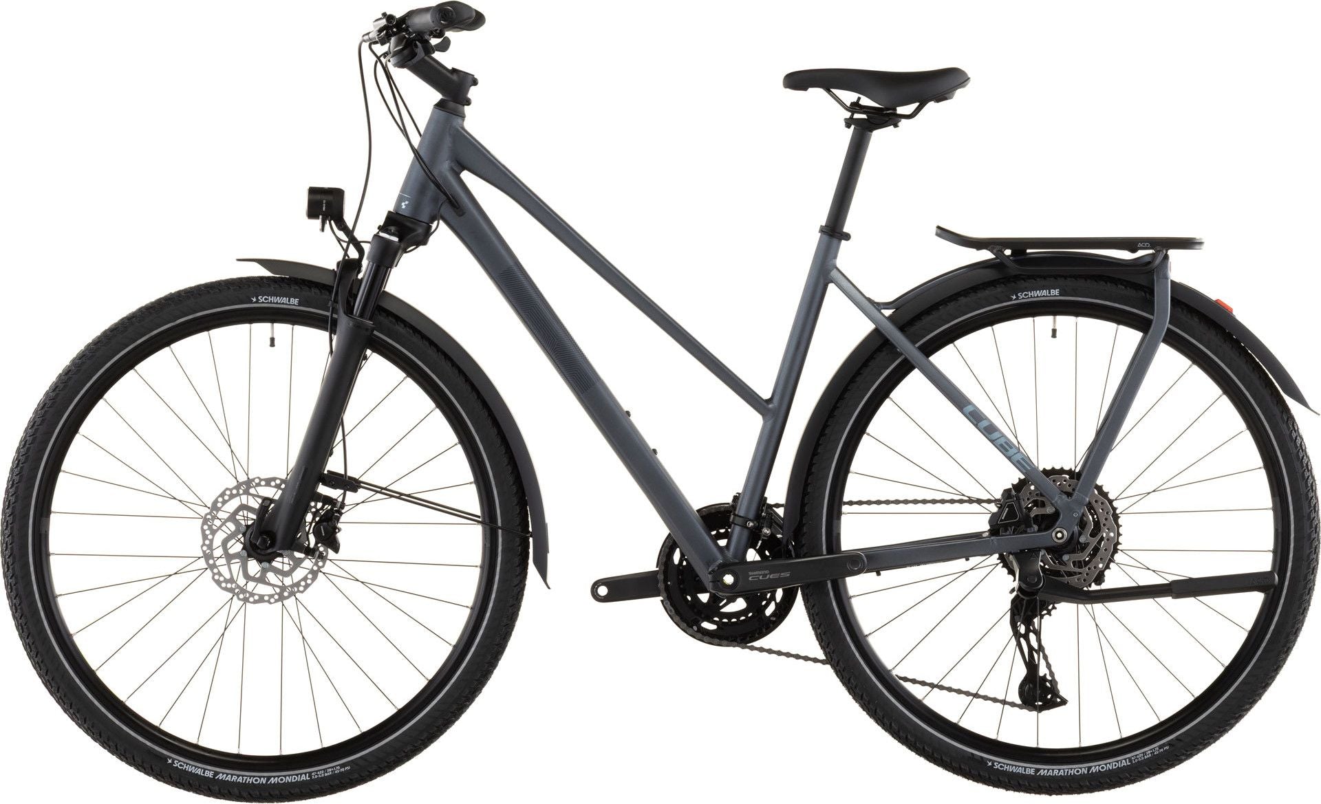VTC Cube Kathmandu EXC Trapeze Shimano Cues 11V 700 mm Gris Metallic 2026