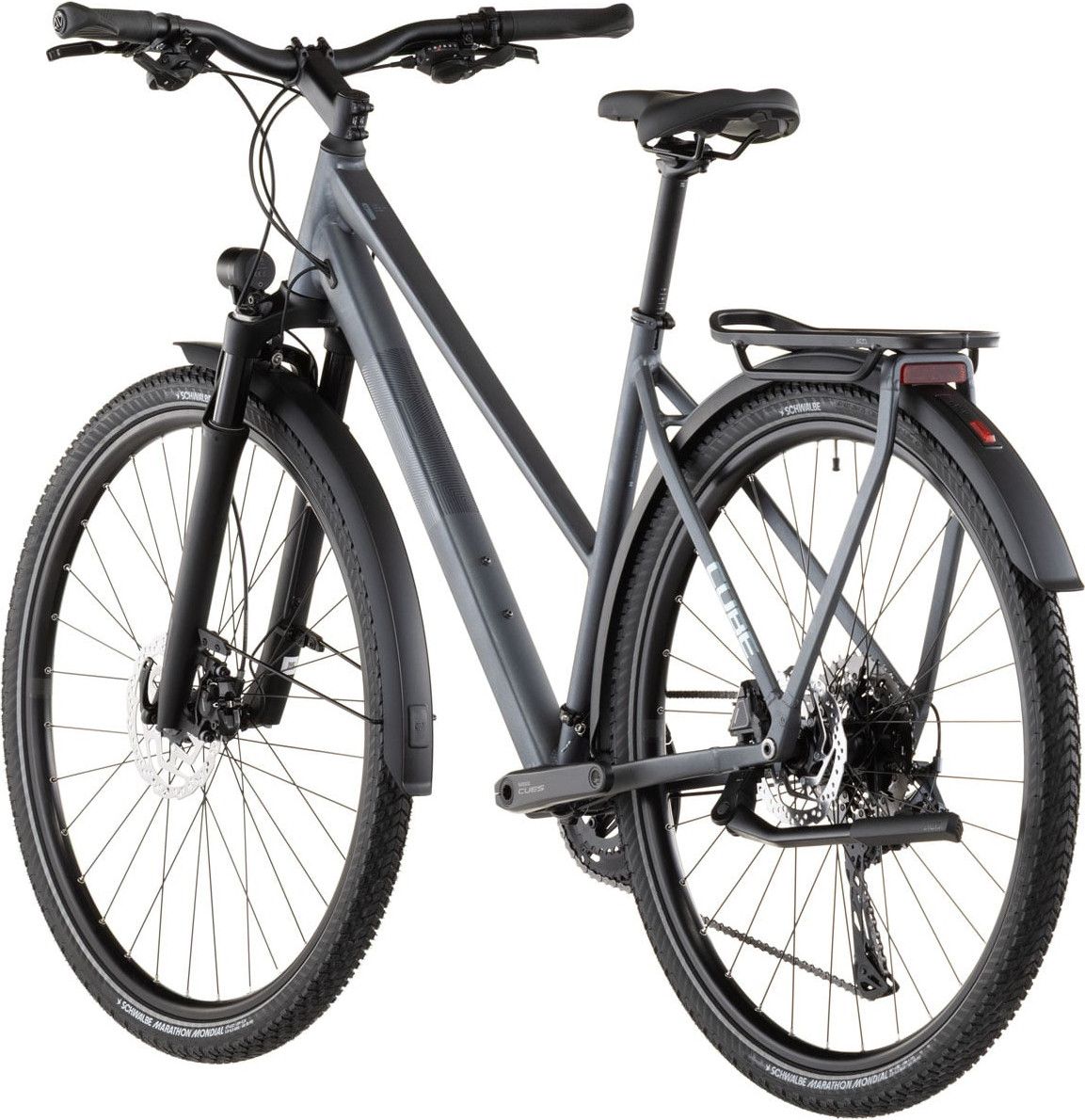 VTC Cube Kathmandu EXC Trapeze Shimano Cues 11V 700 mm Gris Metallic 2026