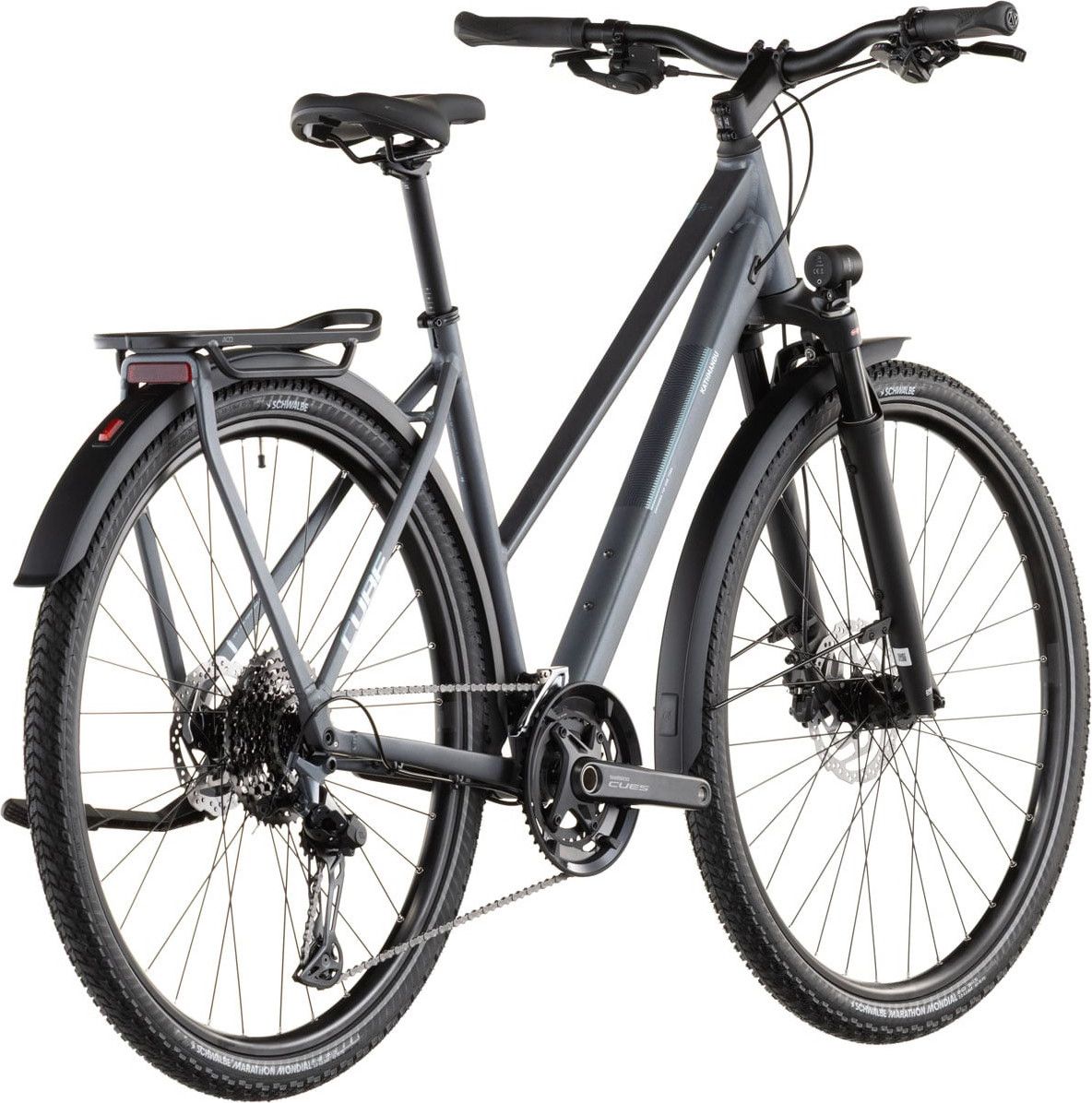 VTC Cube Kathmandu EXC Trapeze Shimano Cues 11V 700 mm Gris Metallic 2026
