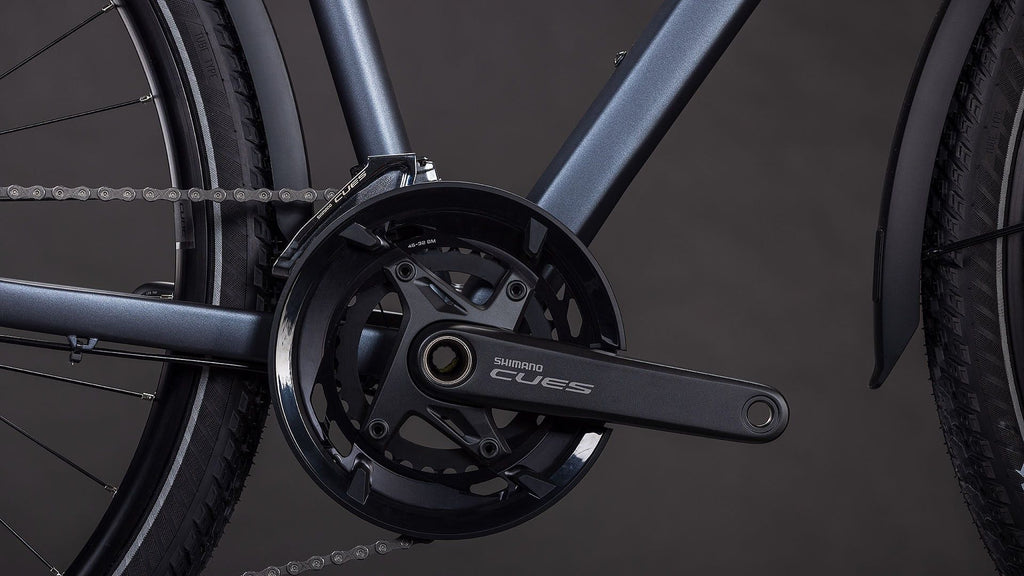 VTC Cube Kathmandu EXC Trapeze Shimano Cues 11V 700 mm Gris Metallic 2026