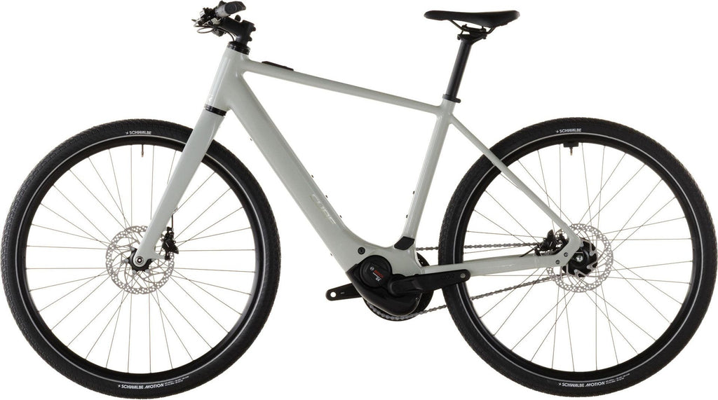 Vélo Fitness Électrique Cube Editor Hybrid SLX 400X Shimano Alfine 8V 400 Wh 700 mm Vert Beige Reed 2026