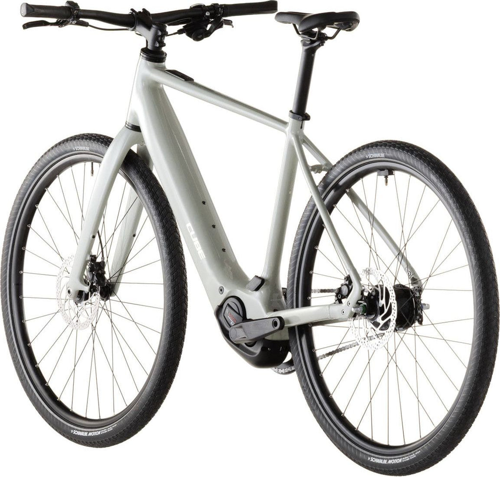 Vélo Fitness Électrique Cube Editor Hybrid SLX 400X Shimano Alfine 8V 400 Wh 700 mm Vert Beige Reed 2026